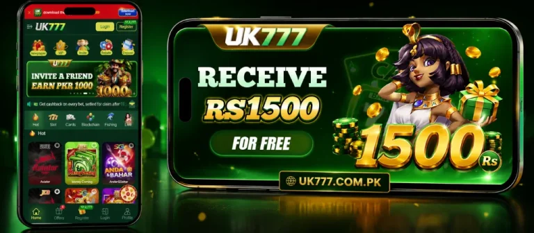 UK777 game Dashboard uk777.com.pk